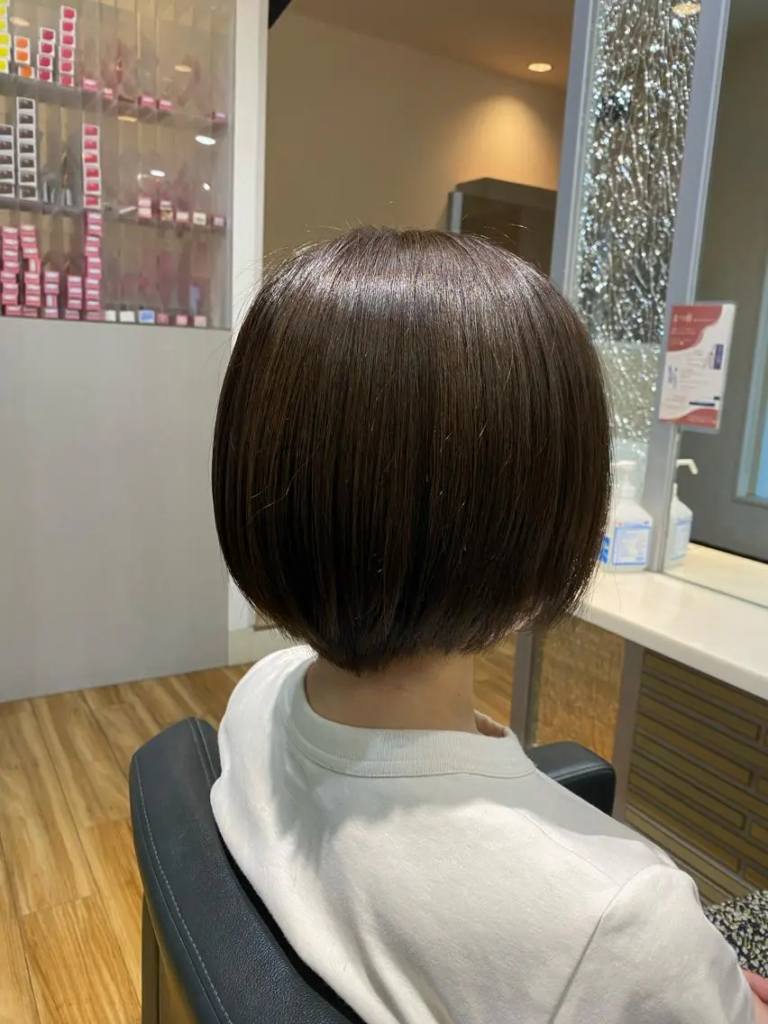 ショート カラー ショートボブ ボブ ショートヘア 土井 祐之介のヘアスタイル