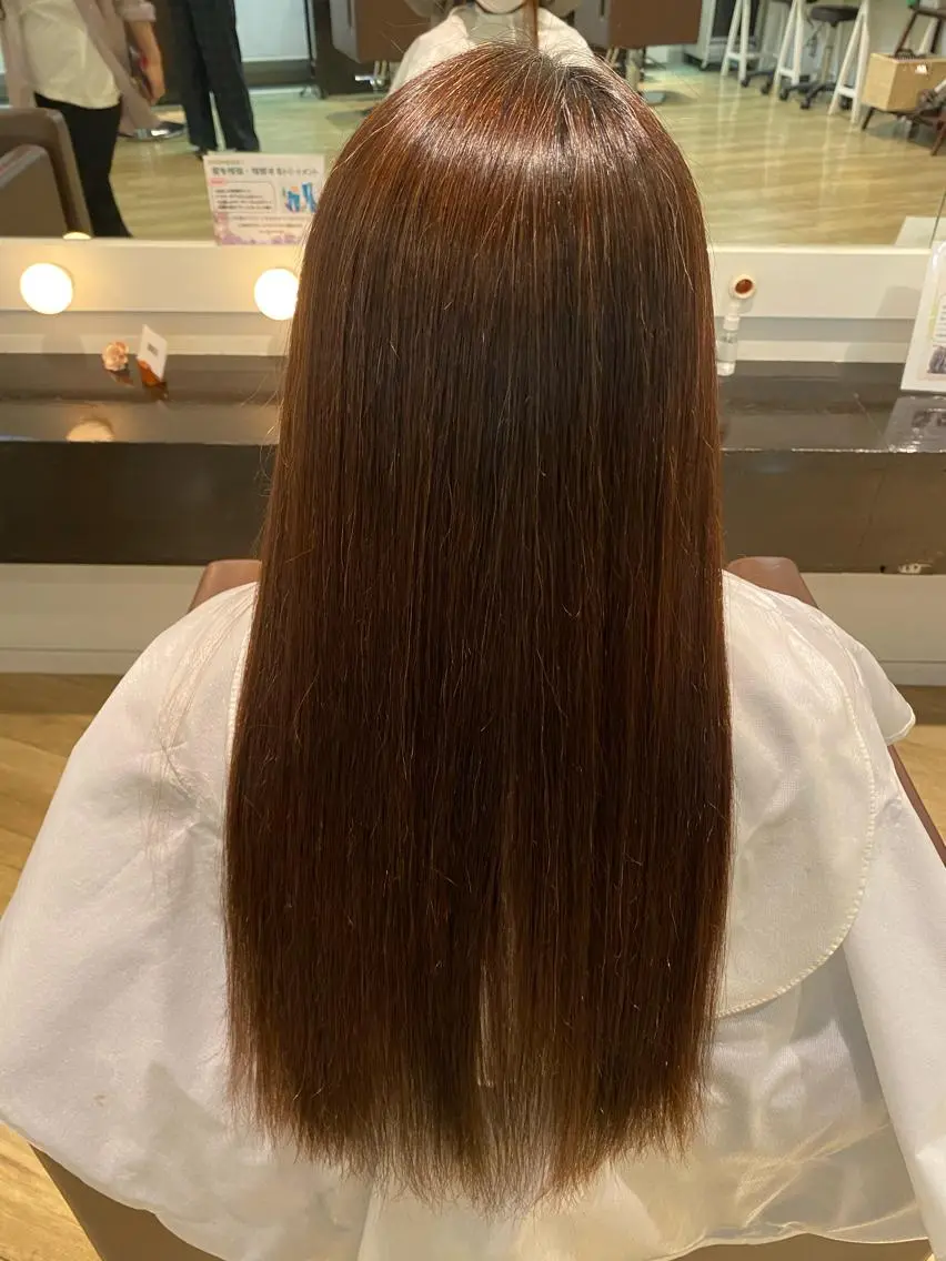 ロング 小宮 真理奈のヘアスタイル