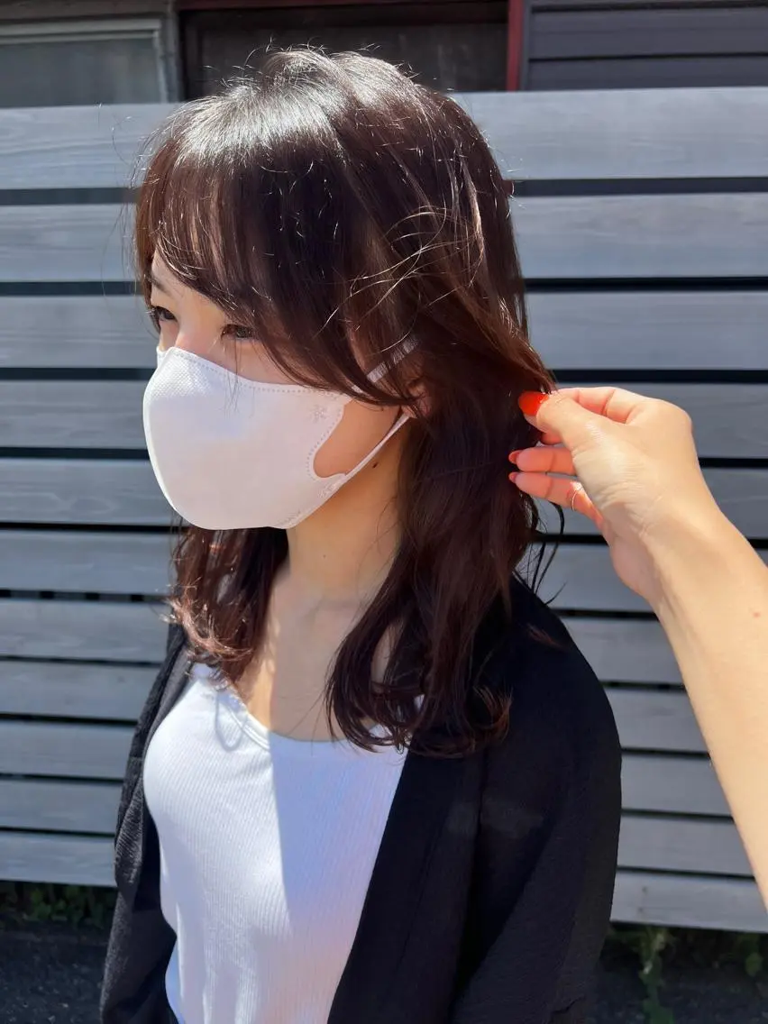 セミロング アッシュ 韓国風カラー ボブ 髪質改善 韓国風ヘア 🌿寄り添い型美容師 🌿yuiのヘアスタイル