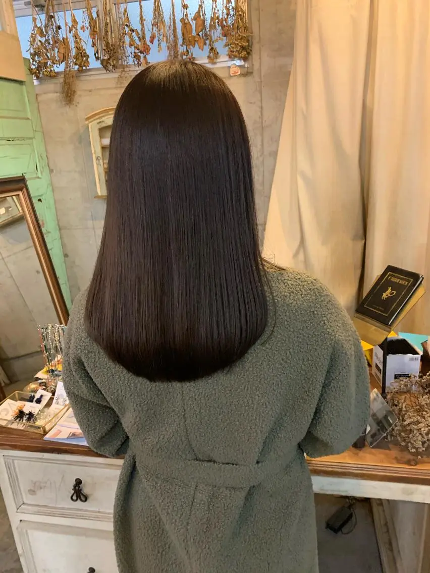 セミロング カラー ベージュカラー kimika🥑 メンズ/髪質改善のその他イメージ