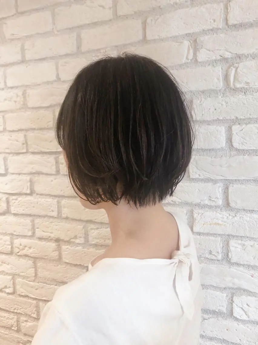 ショート カット トリートメント ヘッドスパ 清水 有実子のヘアスタイル