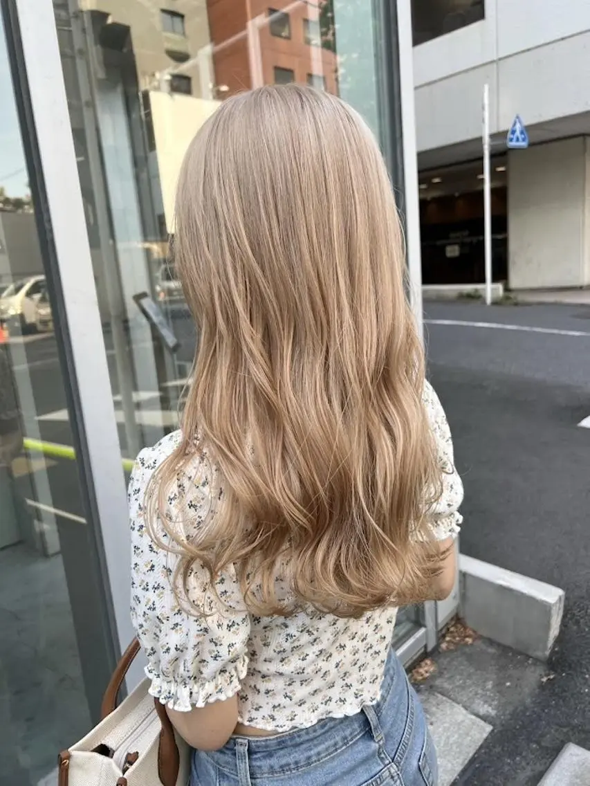 カラー 🪞official THREE 横浜🎀のヘアスタイル