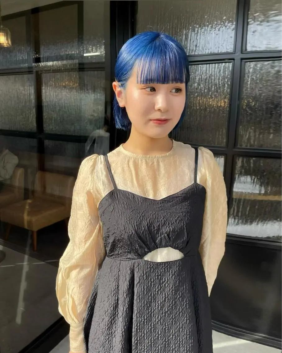 カラー ヘアカラー 掛川美容師 chikakoのヘアスタイル