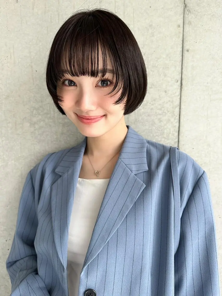 ショート カラー 大人かわいい💍🤍 ボブ/ショートボブのヘアスタイル