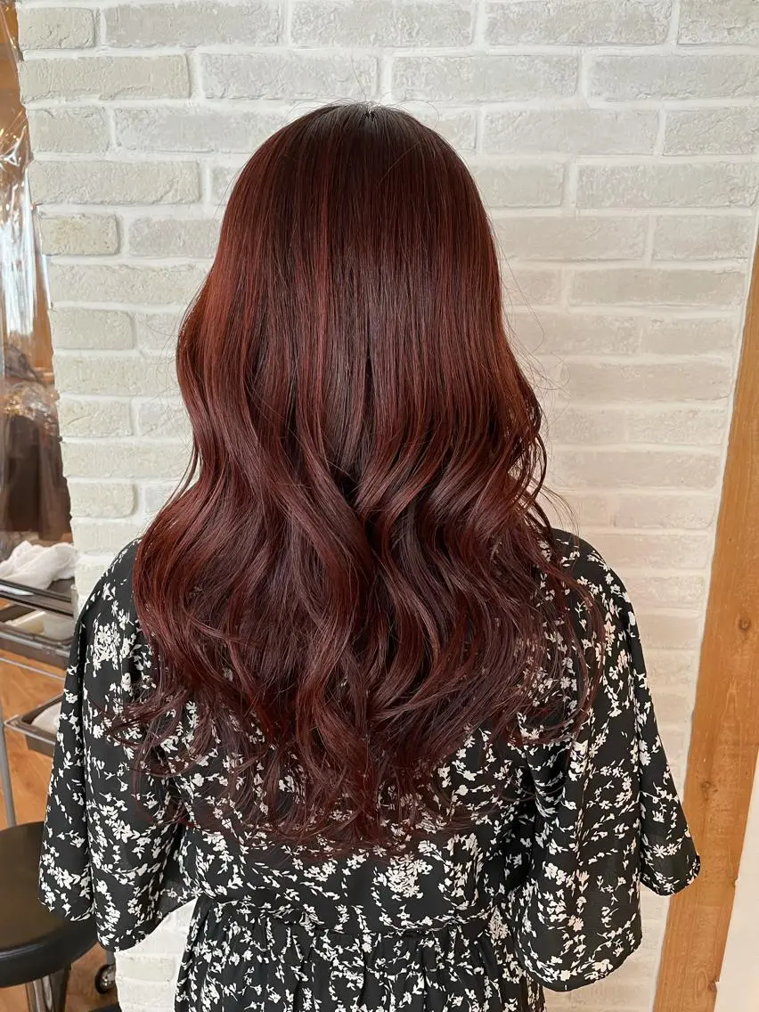 セミロング 🧡/艶髪/桑原 拓也/ショート/🧡のヘアスタイル