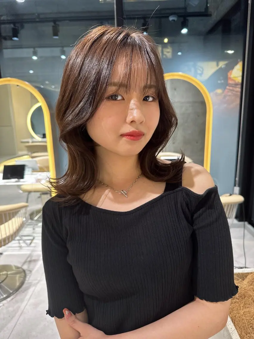 セミロング ✨髪質改善特化✨副 店長椎葉信乃介のヘアスタイル