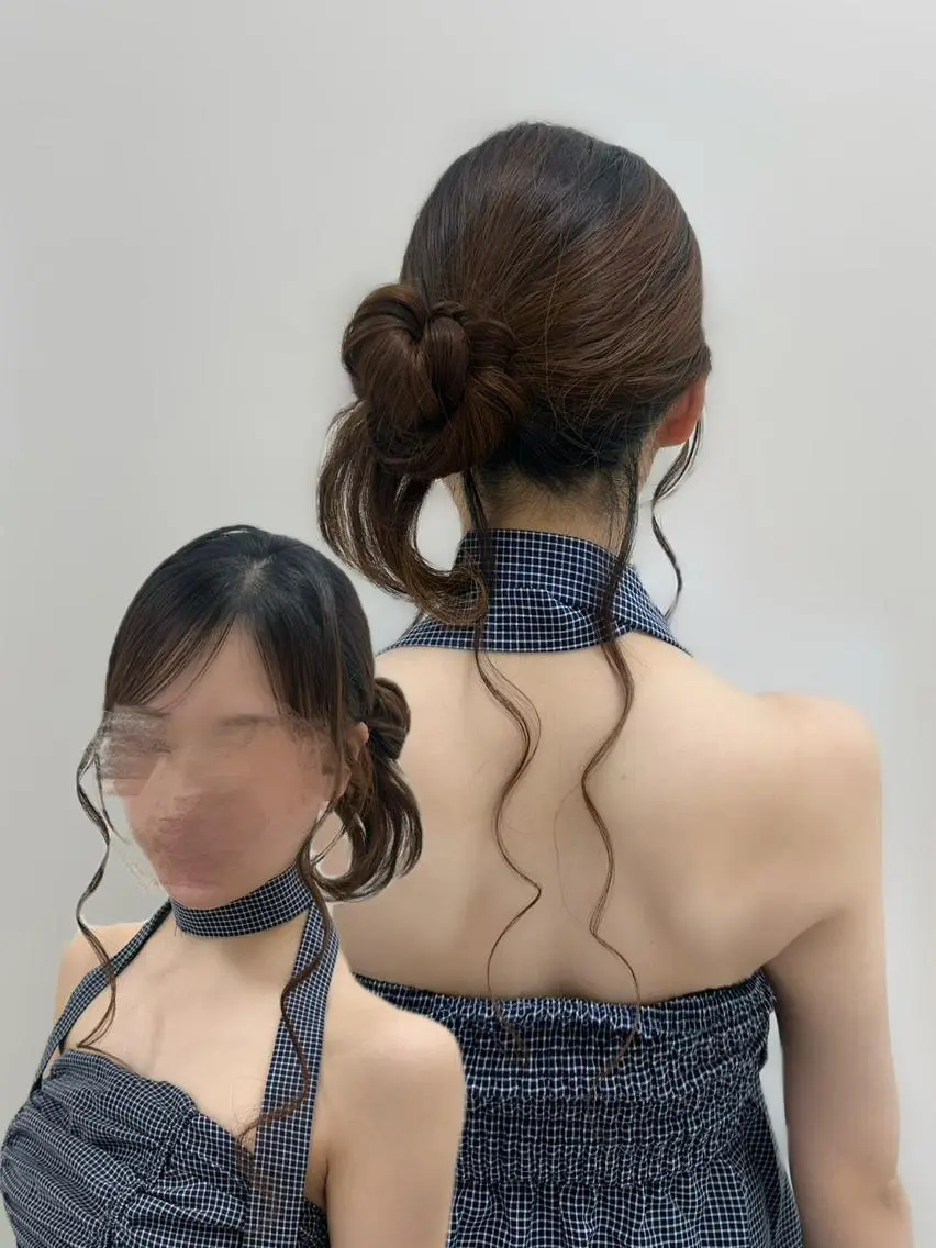 ヘアアレンジ ヘアセット 🪞Purasia. Yamaneのヘアスタイル