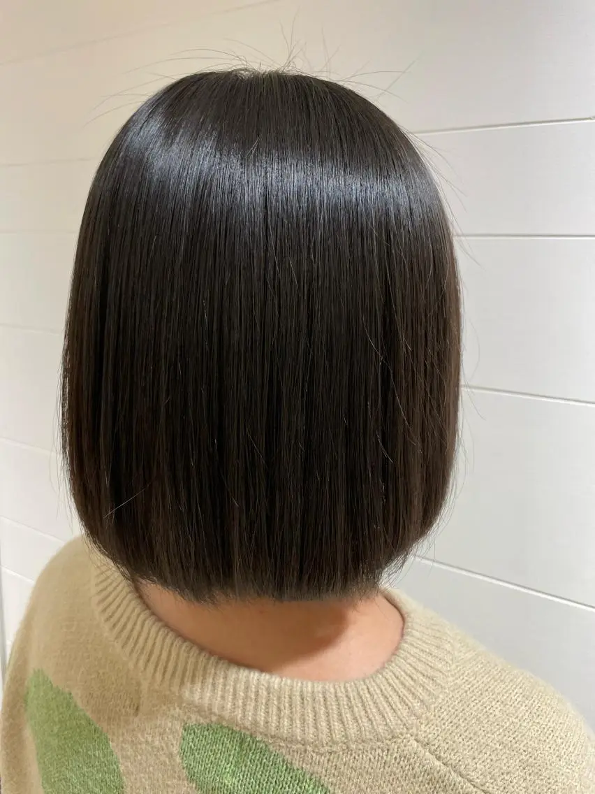 ショート 酸性ストレート 🐝メンズハイライト …Rioのヘアスタイル
