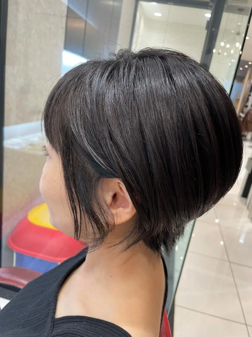 ショート 福島 望のヘアスタイル