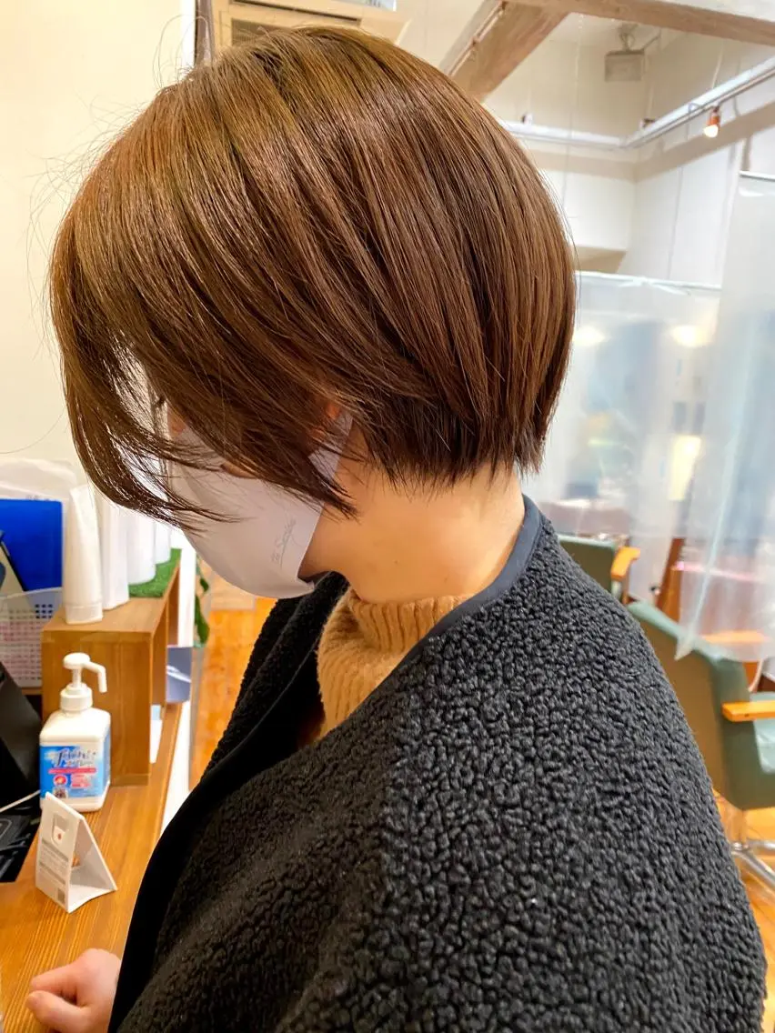 ショート カラー メンズカット特化柏駅 徒歩3分LOUのヘアスタイル