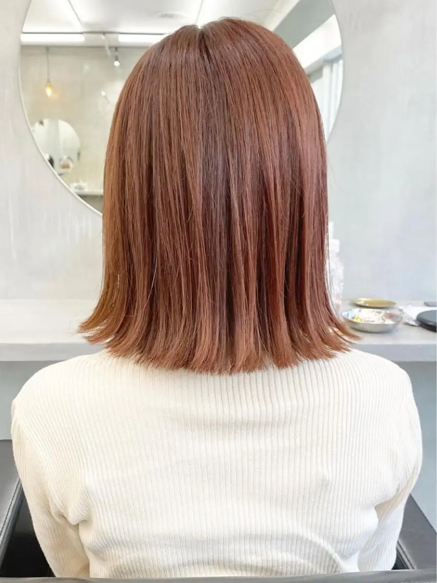 ショート カラー カット ヘアカラー 華 /ショート/ボブのヘアスタイル