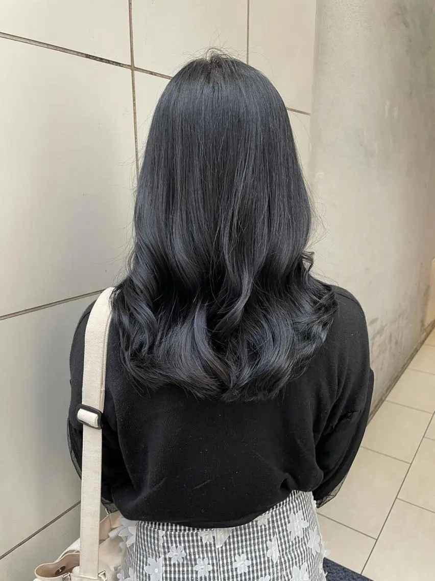ロング ヘアカラー トリートメント 【美容室が苦手な方 専問美容室】MIHOのヘアスタイル