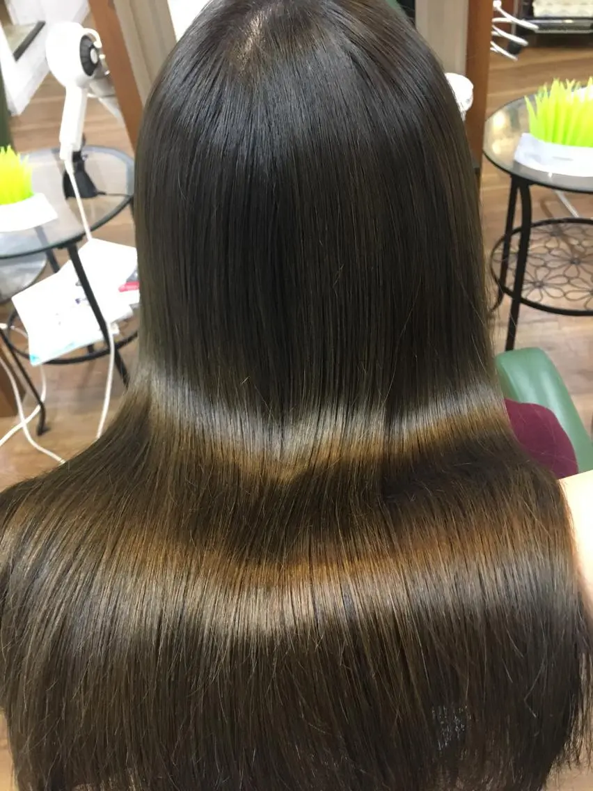 セミロング カラー SHIORI💜口コ ミNo.1艶カラーのヘアスタイル