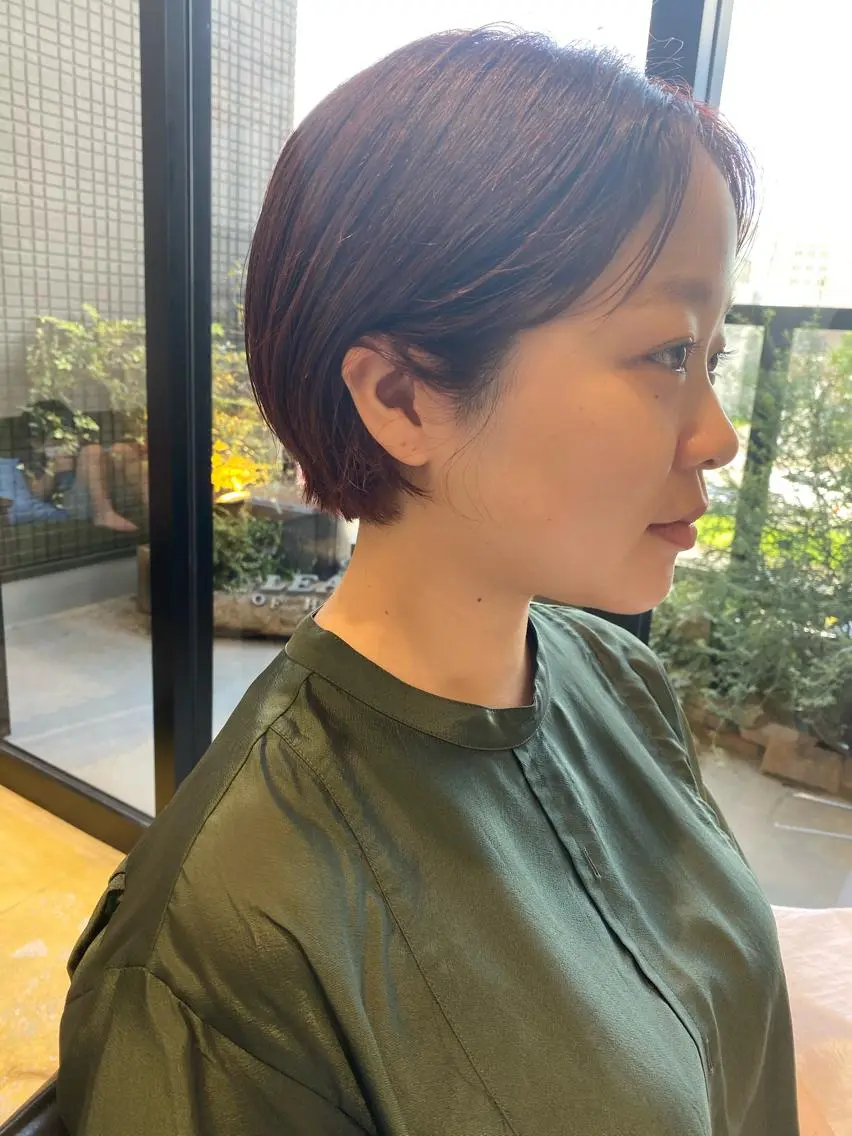 ショート 近藤 千裕のヘアスタイル