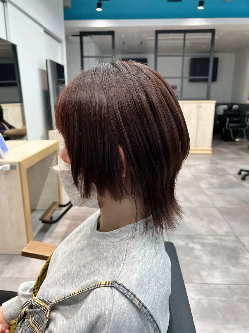 ミディアム 🌞レイヤー×カラー 前川那津美🌞のヘアスタイル