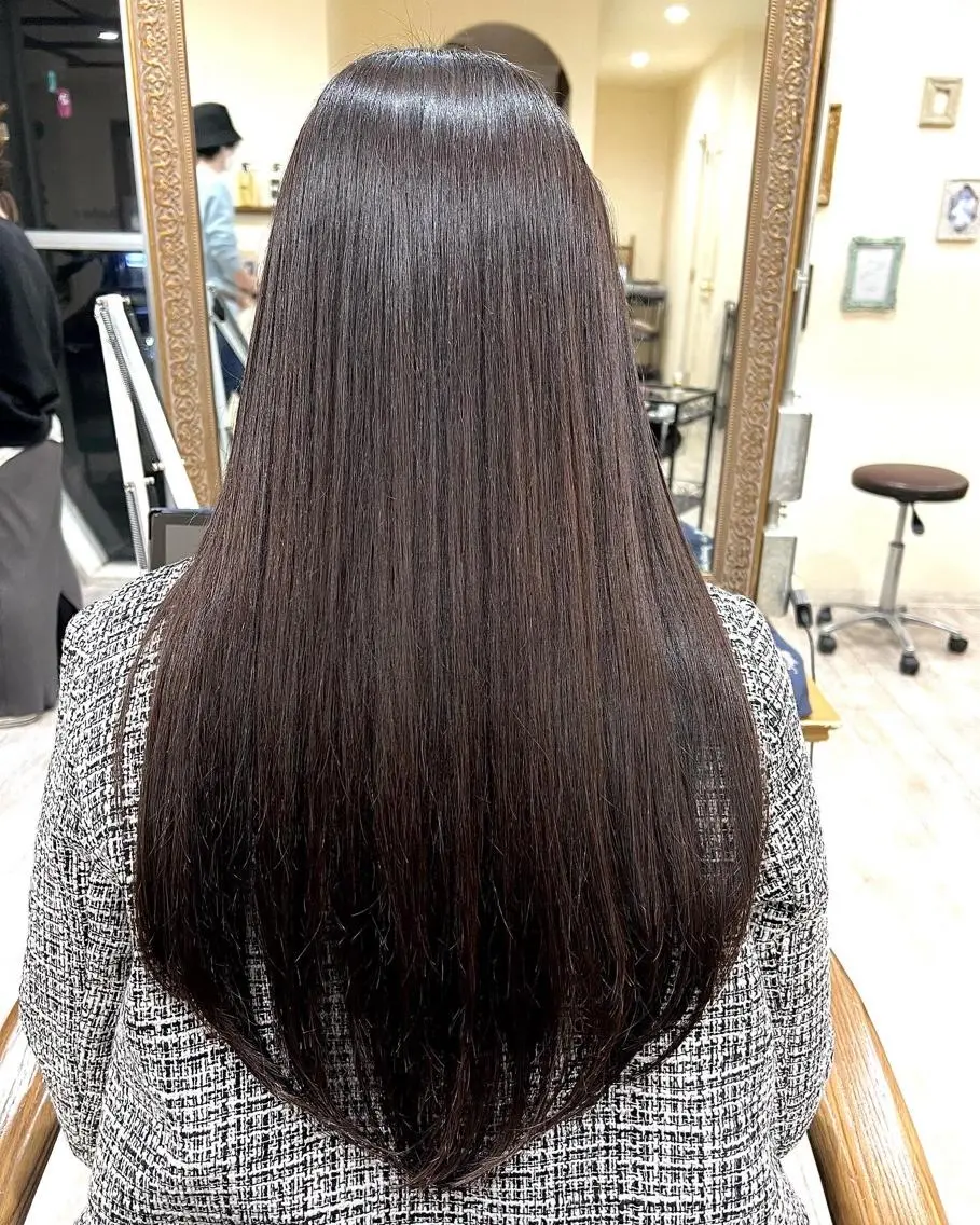 ロング カラー カット 縮毛矯正 トリートメント 新越谷noble店長 松本拓也▶◀*.のヘアスタイル
