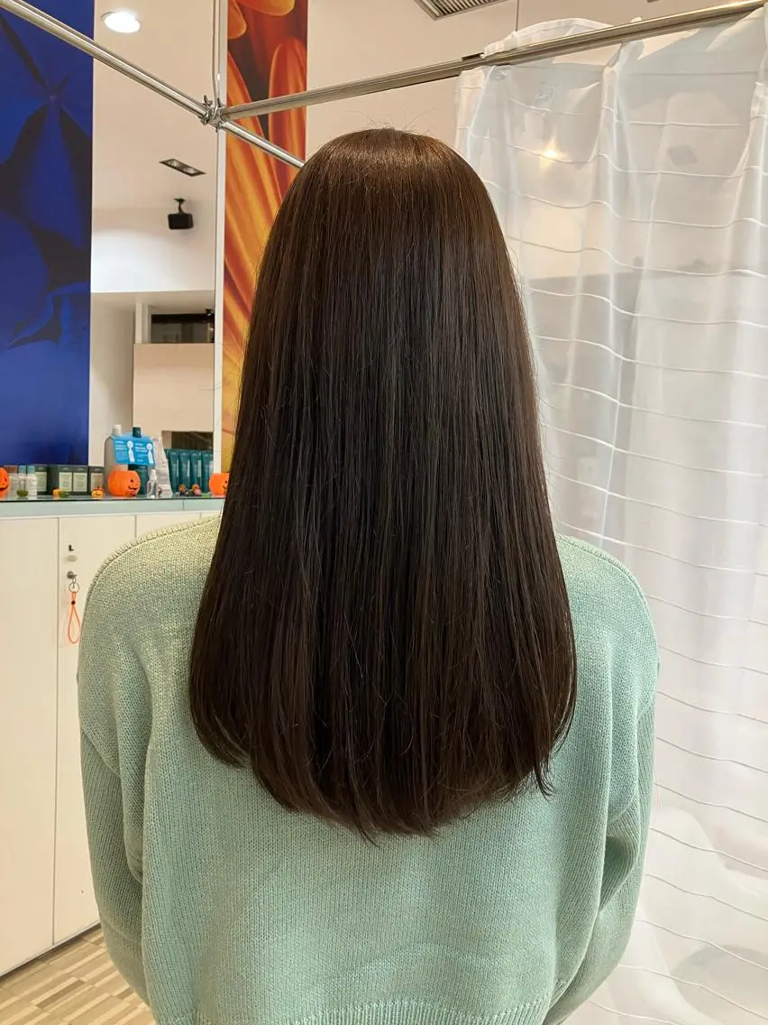 カラー ブラウンカラー ヘアカラー Hina /天神美容室のヘアスタイル