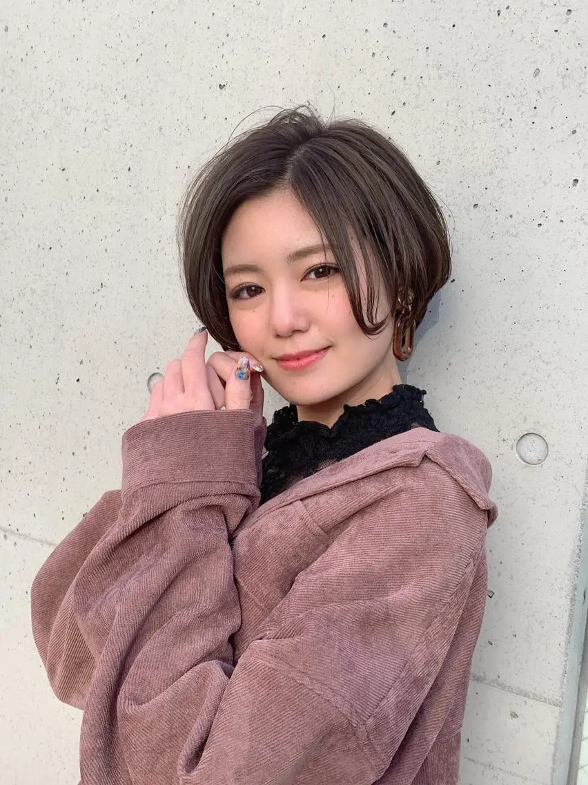 ショート ハンサムショート ショートヘア レイヤー/縮毛矯正 髪質改善/e_kiのヘアスタイル