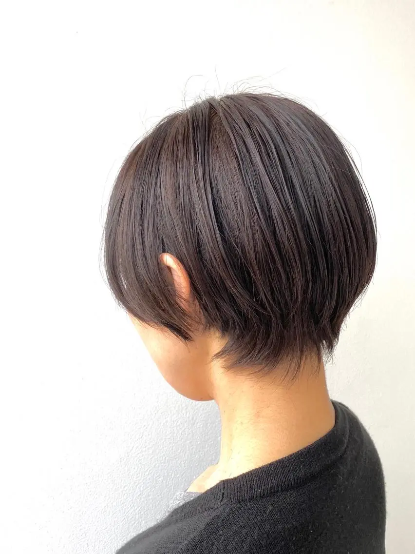ショート カラー ショートヘア カット ヘアカラー トリートメント 谷合 貴志のヘアスタイル