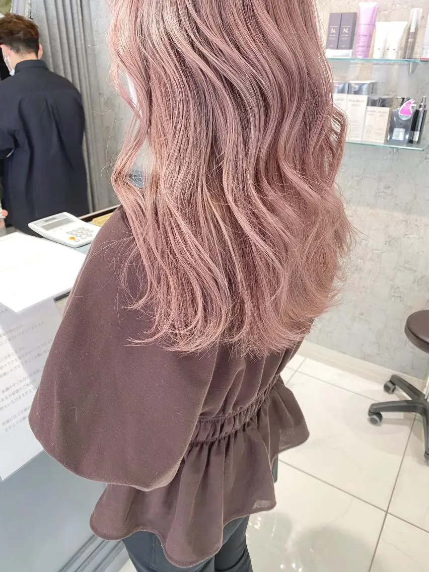 ロング カラー ✨髪質改善専門店✨ QOLU✨のヘアスタイル