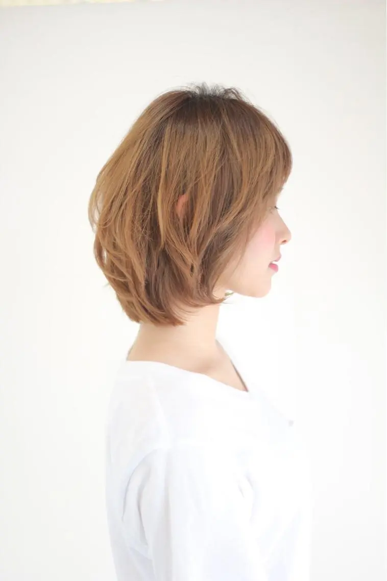ショート ボブ くせ毛 青木 大輔のヘアスタイル