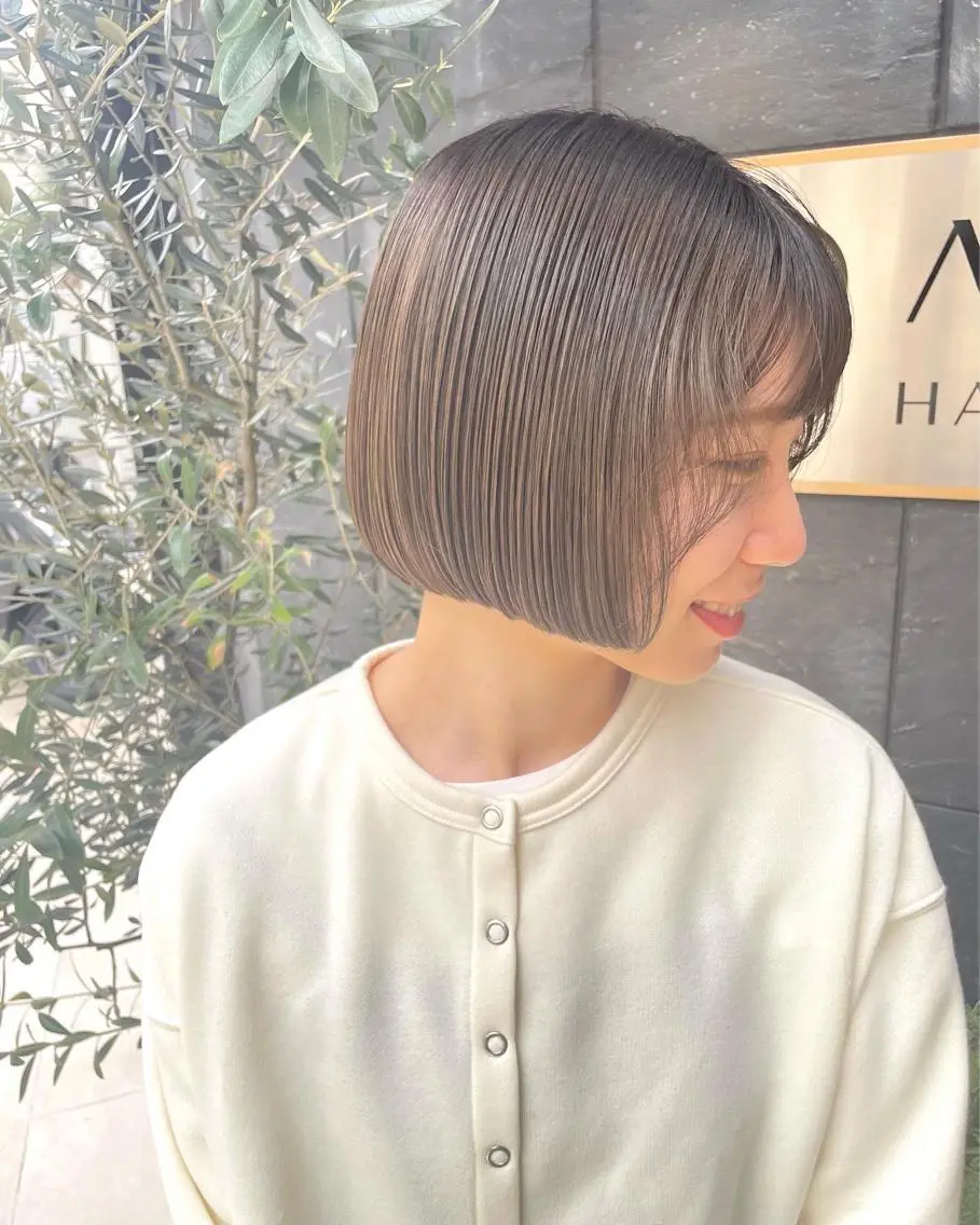 ショート ボブ HIBIKI/原宿 ハッシュカット🪄のヘアスタイル