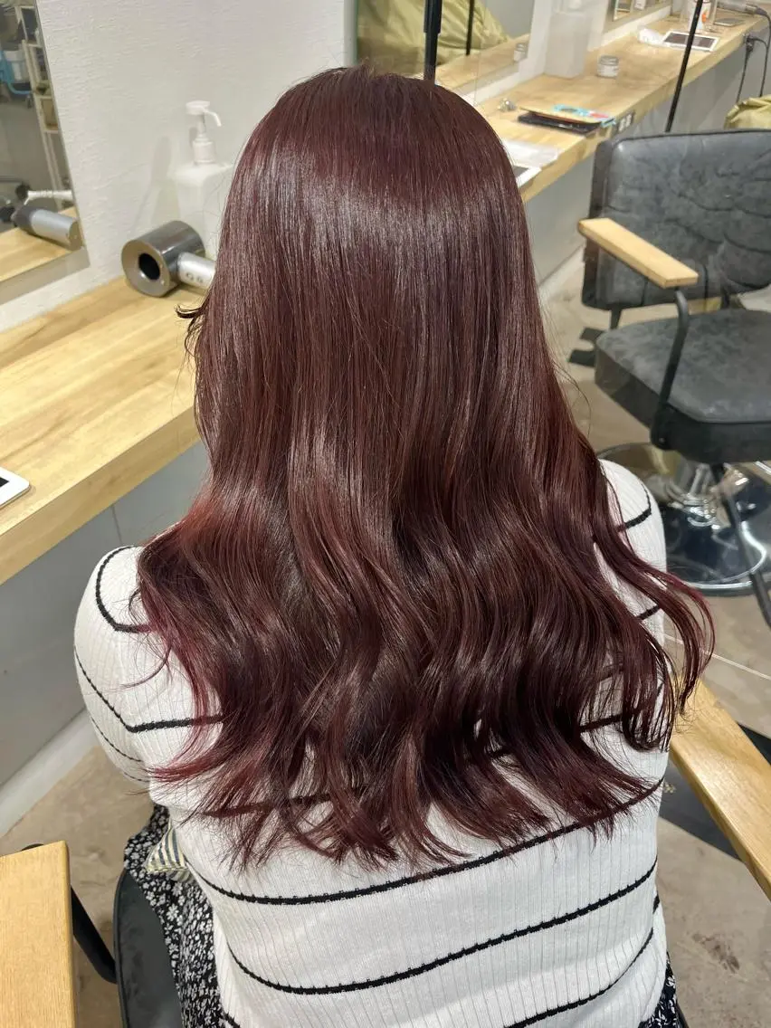 セミロング カラー カット ヘアカラー トリートメント 🌼sunc HINAMI🌼のヘアスタイル