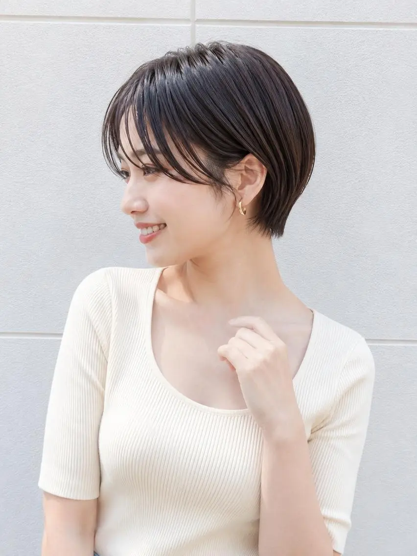 ショート カット トリートメント TELA HAIRのヘアスタイル