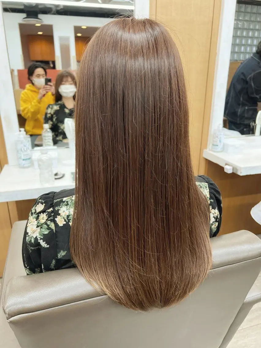 ロング 透明感カラー/ イルミナカラーヒロキのヘアスタイル