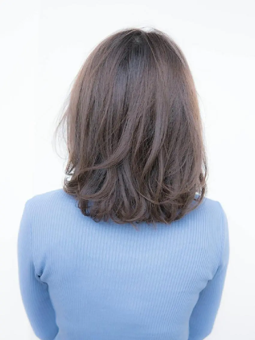 ミディアム 永野 良一のヘアスタイル