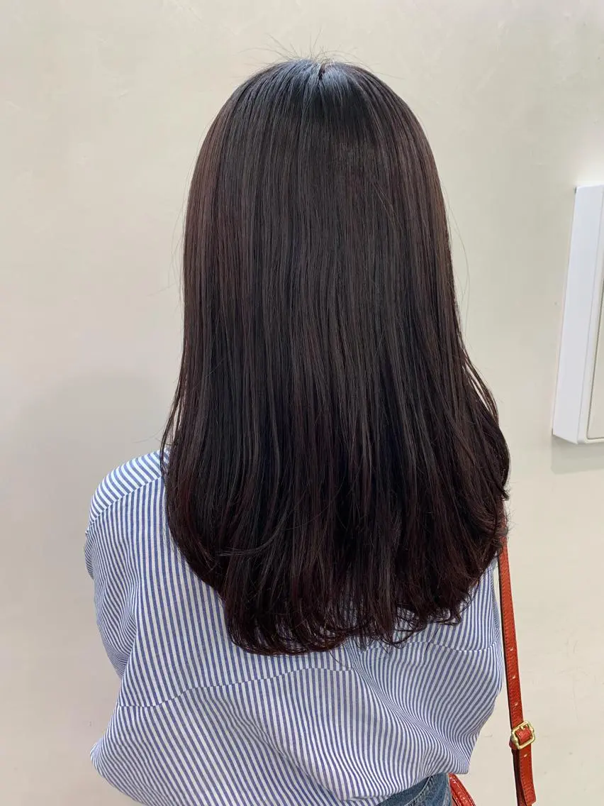 ロング デジタルパーマ🫧 韓国風ヘア🫧サクラのヘアスタイル