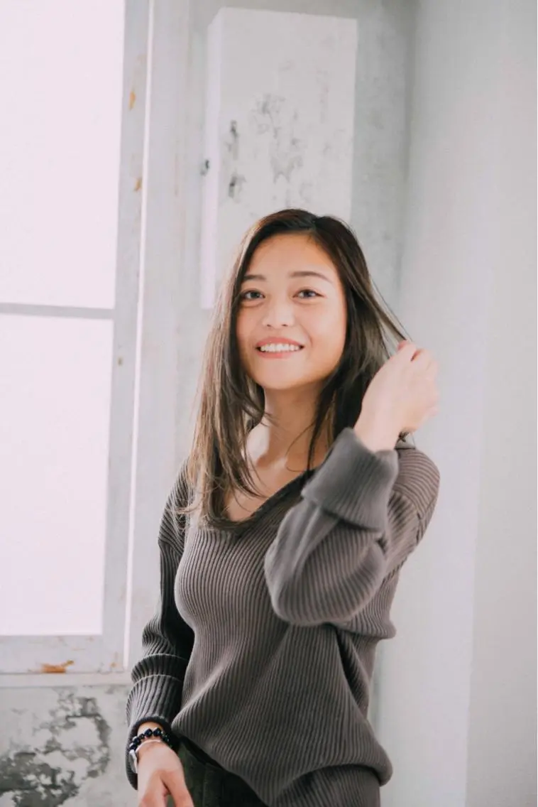 セミロング 中田  翔のヘアスタイル