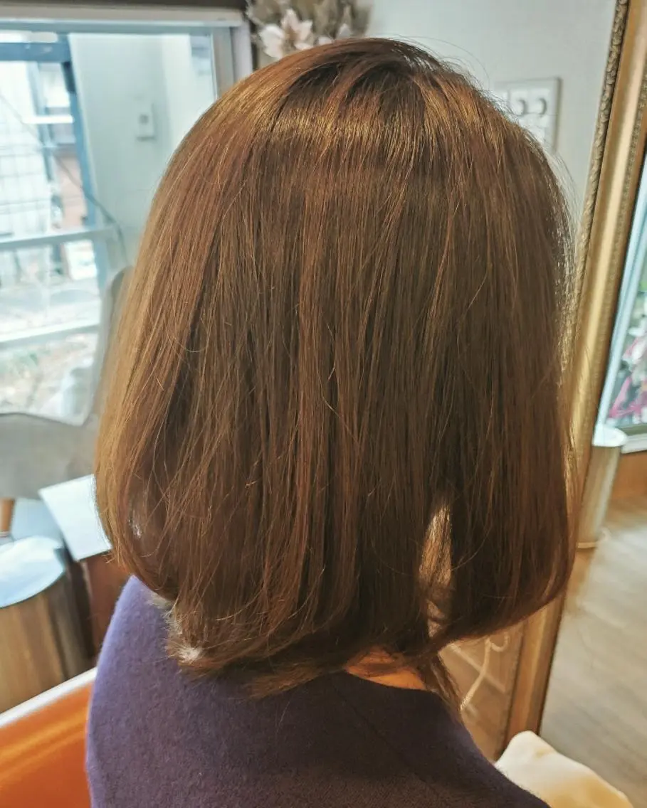 ミディアム カラー アディクシーカラー 外国人風カラー トリートメント カット トリートメント spa hair ark 富井直美のヘアスタイル