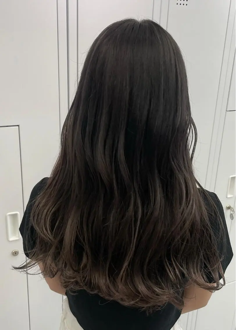 ロング カラー カット ヘアカラー トリートメント piLLon/ RYUKAのヘアスタイル