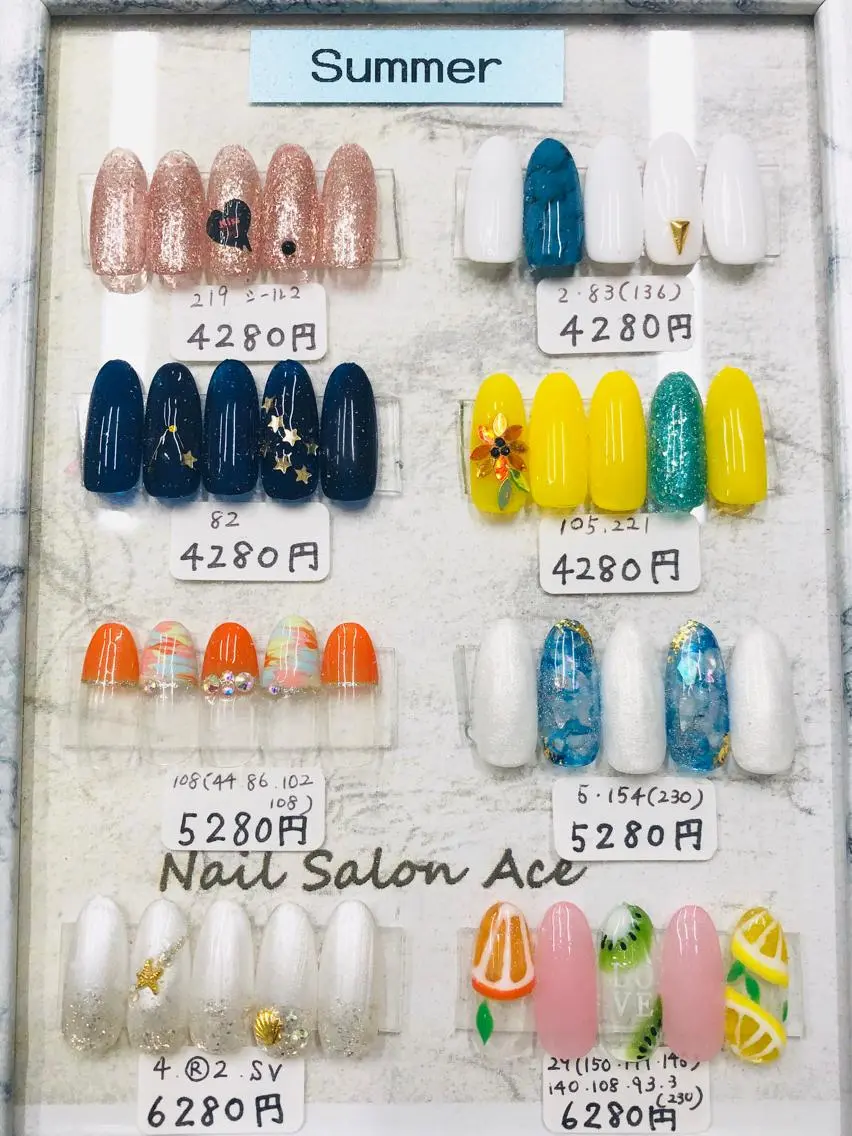 ネイル ハンドネイル ハンドケア 池袋フィルイン Ace♡Nailのネイルデザイン
