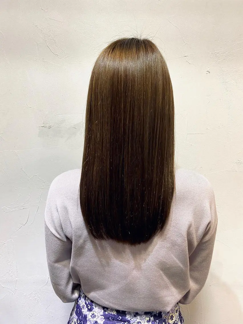 ロング 宮腰 瑠果のヘアスタイル
