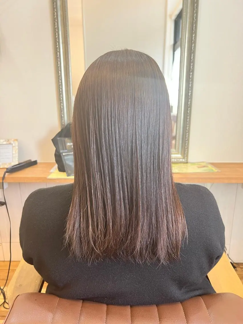 ロング カラー ベージュカラー 🐰ハイトーンカラー 畠山 渡🐰のヘアスタイル
