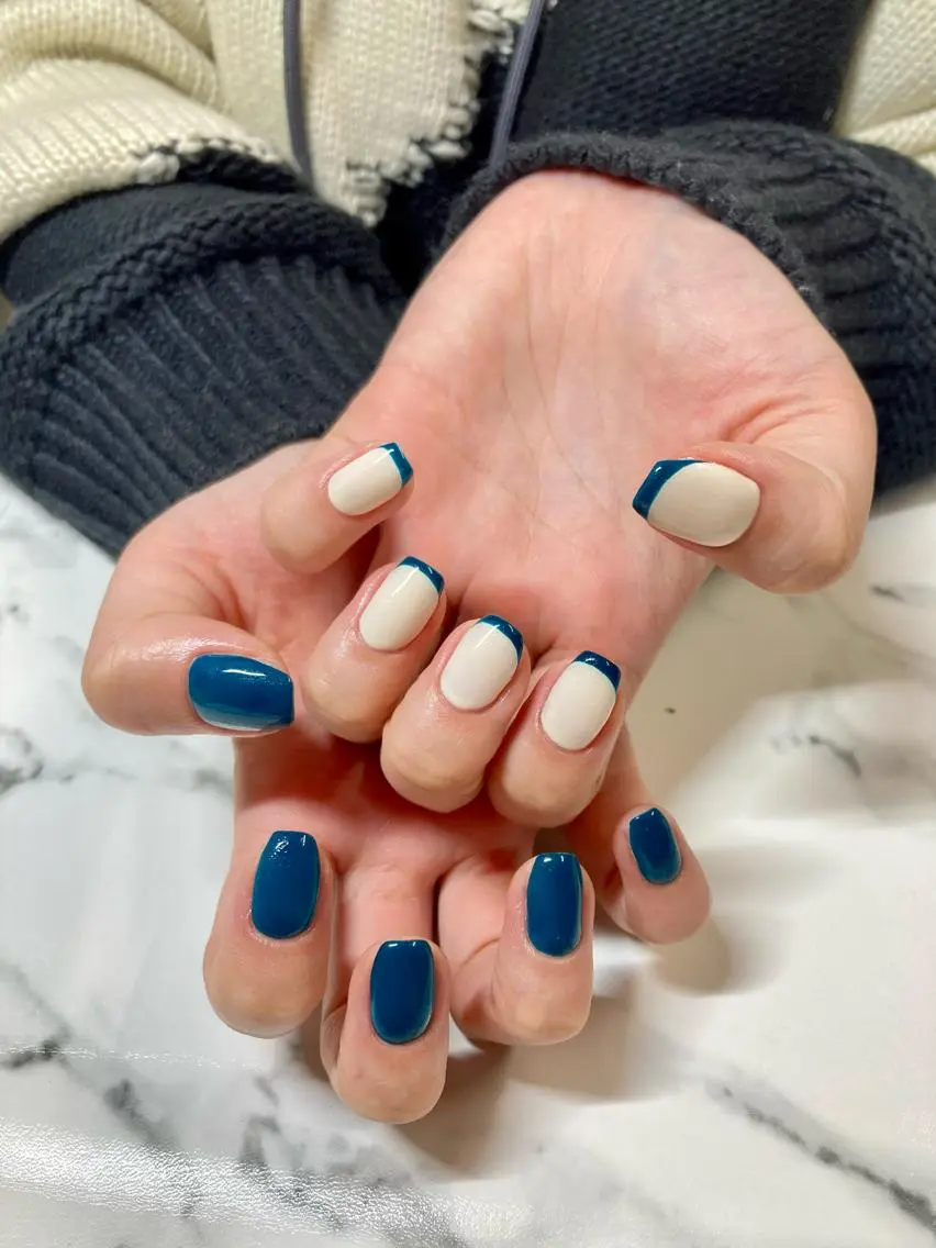 ネイル フレンチネイル Henna nailのネイルデザイン