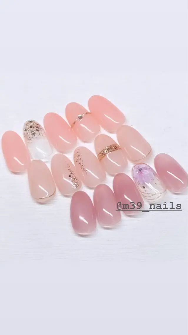 ネイル ハンドネイル 39-nails EharaMikuのネイルデザイン