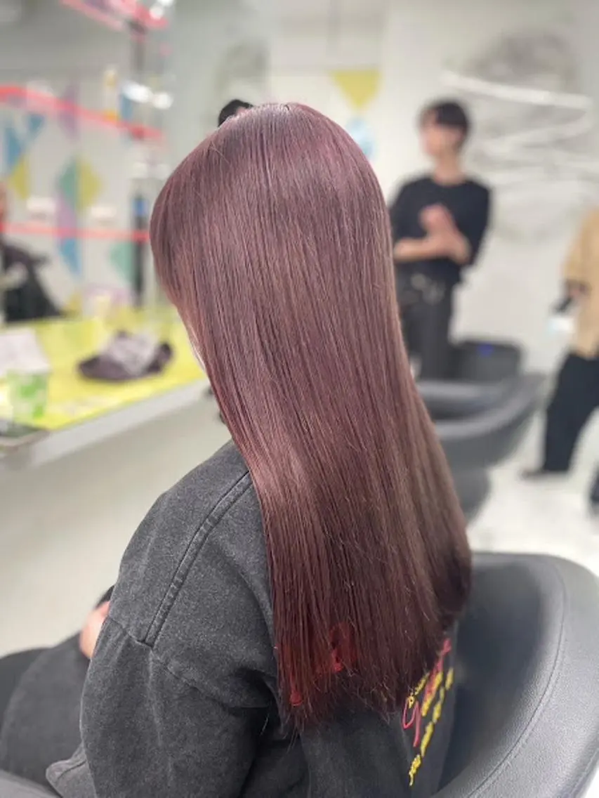 カラー 【公式】JUICE 原宿店のヘアスタイル