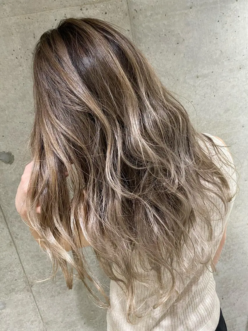 セミロング カラー ヘアカラー 🧡ショートの達人 🧡SHOのヘアスタイル