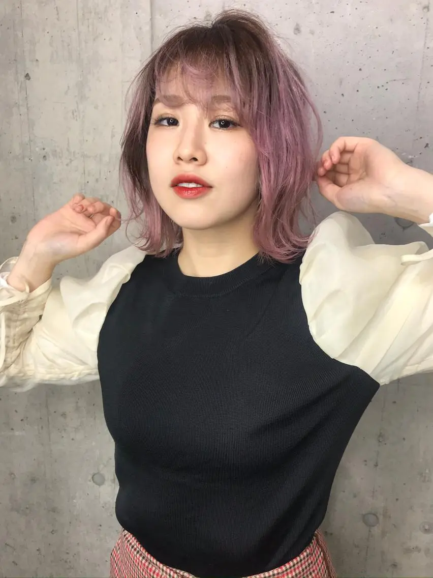 ミディアム 再現性No.1ヘア ごーた立川のヘアスタイル
