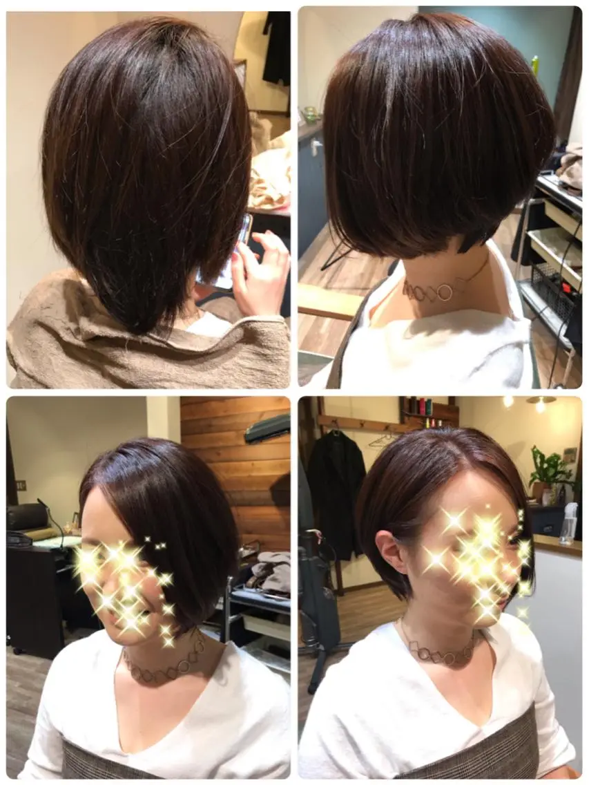 ショート カラー Ray hair 春日部のヘアスタイル