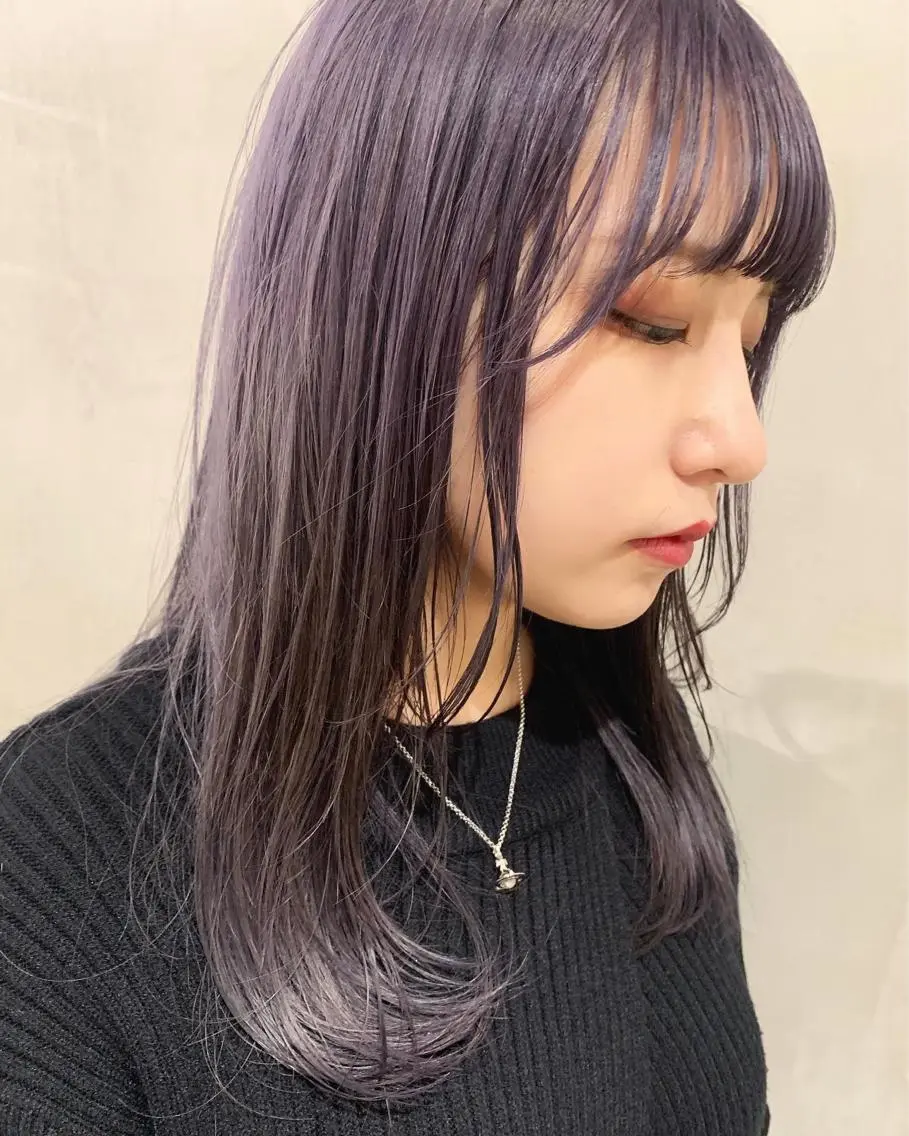 セミロング カラー ヘアカラー トリートメント 優作 〜圧倒的信頼〜のヘアスタイル