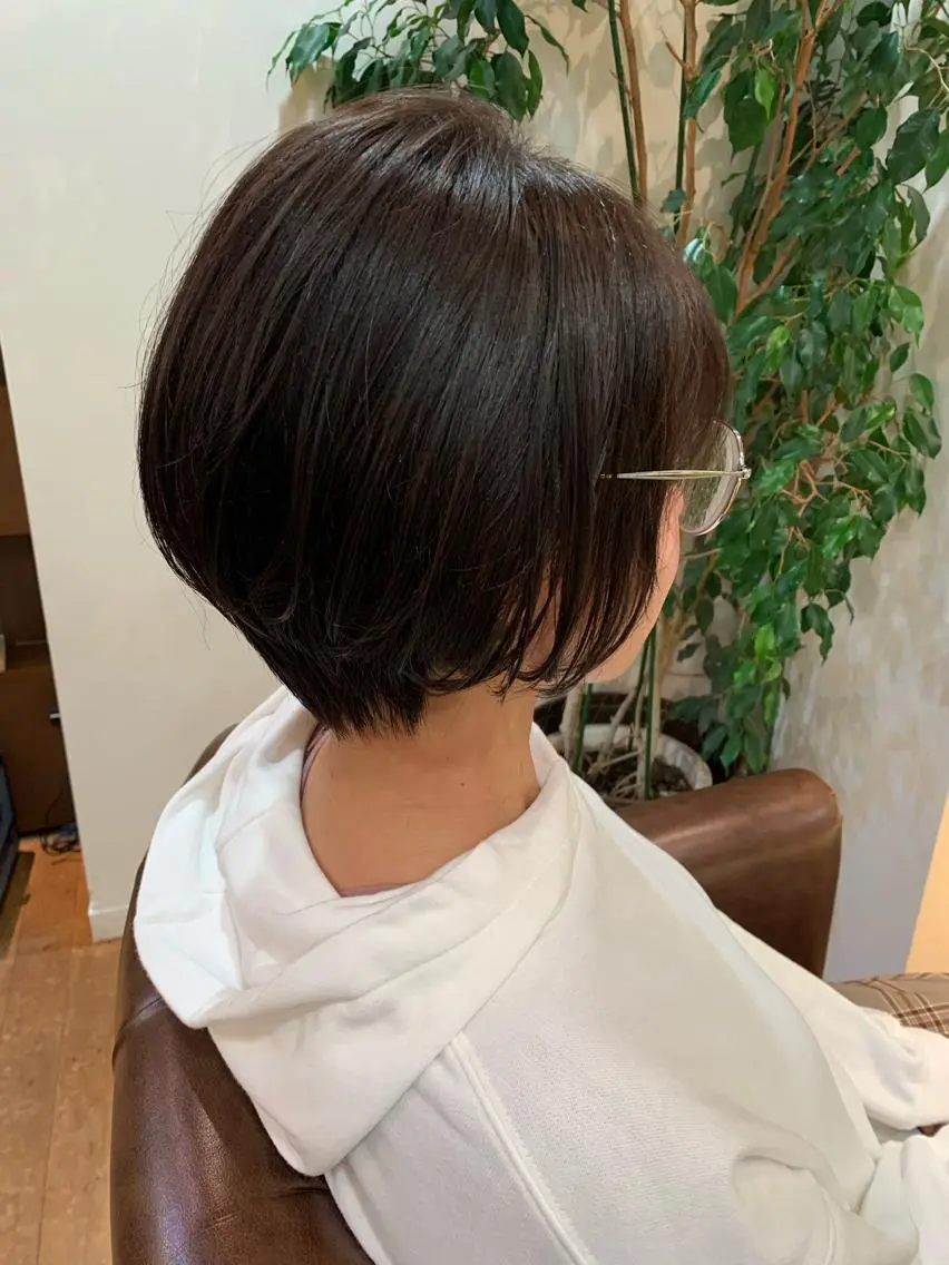 ショート ハンサムショート ショートヘア カット カット特化美容師 齋藤桐のヘアスタイル
