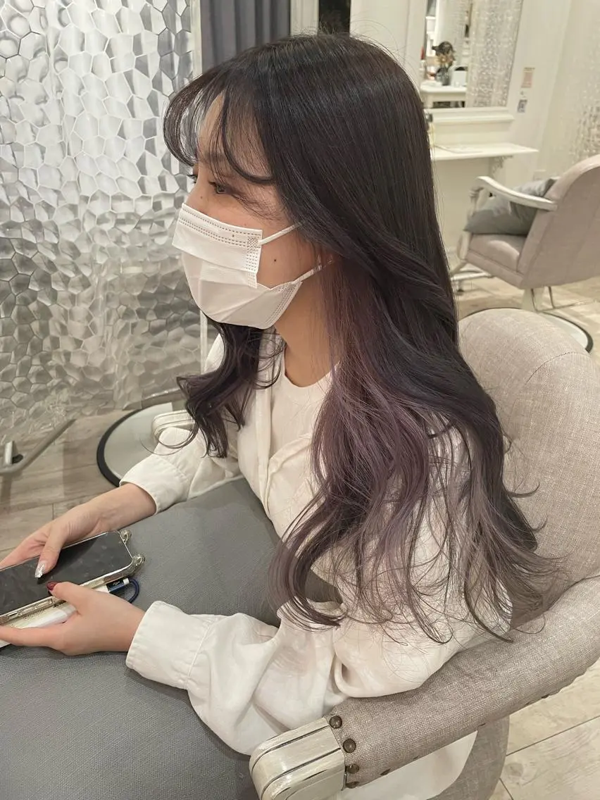 ロング カラー カット トリートメント miyu /大阪美容室のヘアスタイル