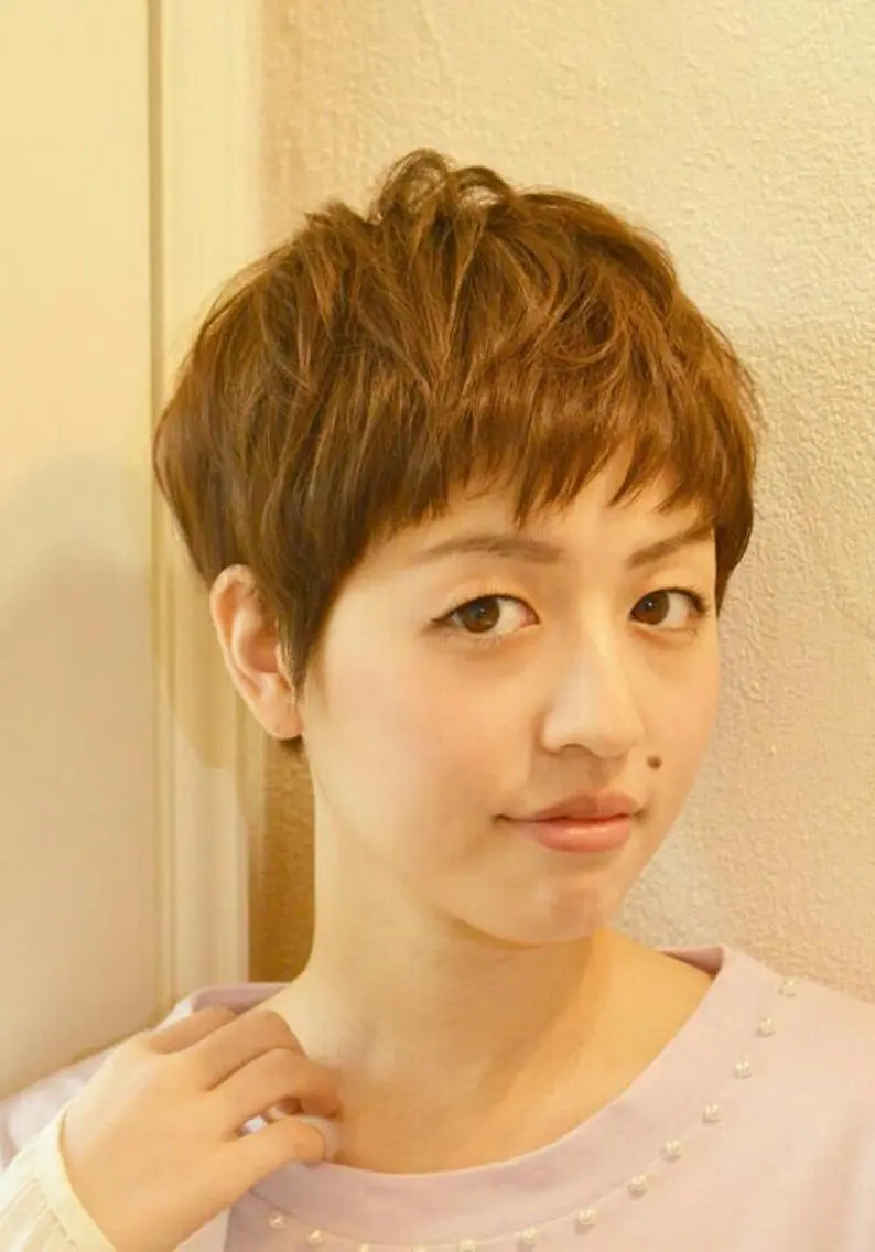 ショート カラー 小顔ショート✁ ⁂Yukari⁂のヘアスタイル