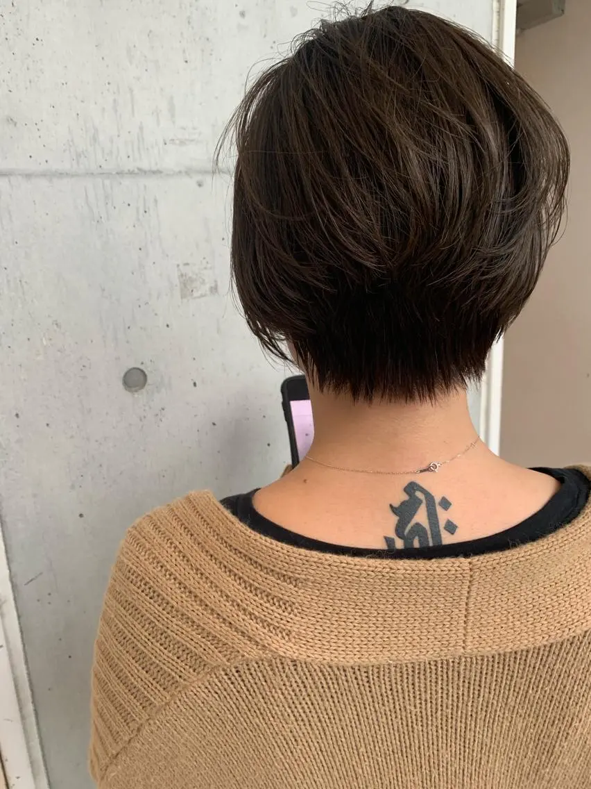 ショート カット ヘアカラー &SONS 小林亨のヘアスタイル