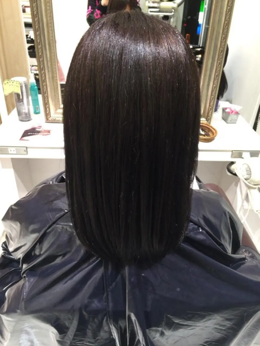 カラー オーガニックカラー 仁科 友恵のヘアスタイル