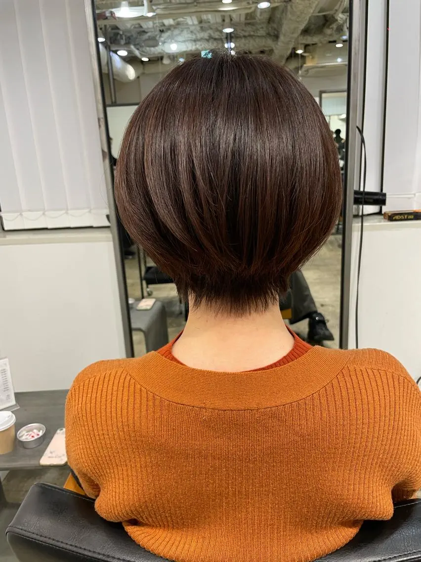 ショート ショートヘア 💫カットはなんでも 得意です✂️のヘアスタイル